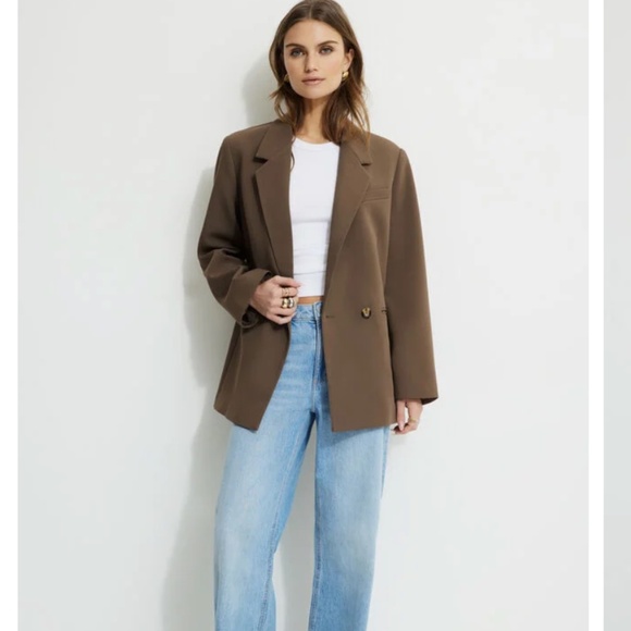 Dynamite- Noa Oversized Blazer - Picture 2 of 6